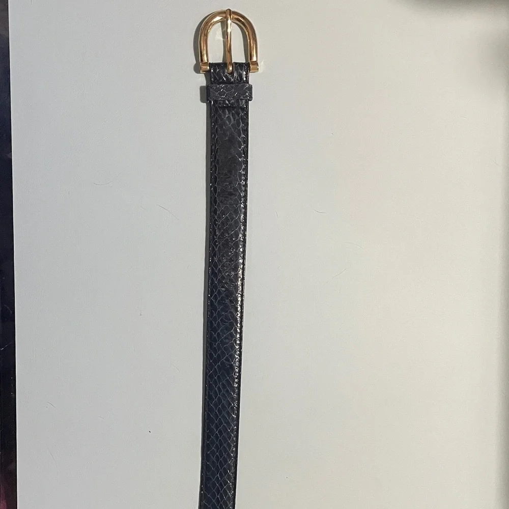 VTG GENUINE SNAKESKIN BELT
